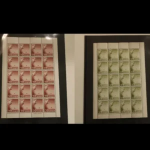 プレミア切手シート 航空切手 大仏航空70 大仏航空115 各1枚